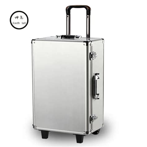 metal luggage box|best affordable aluminum luggage.